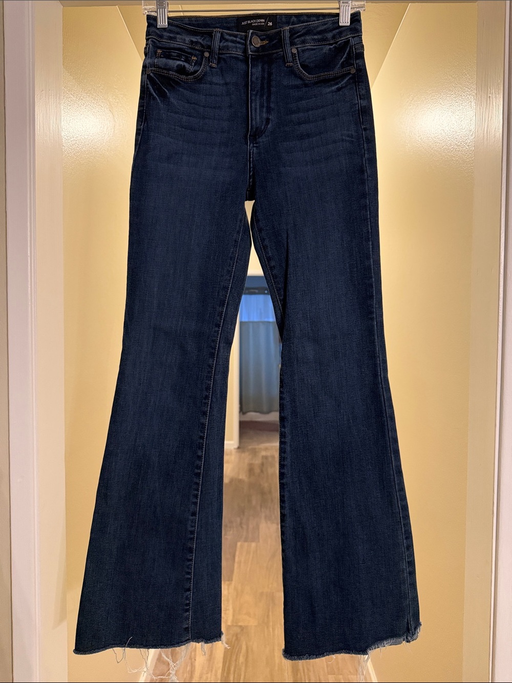 Just Black Dark Indigo Boot Cut Jeans